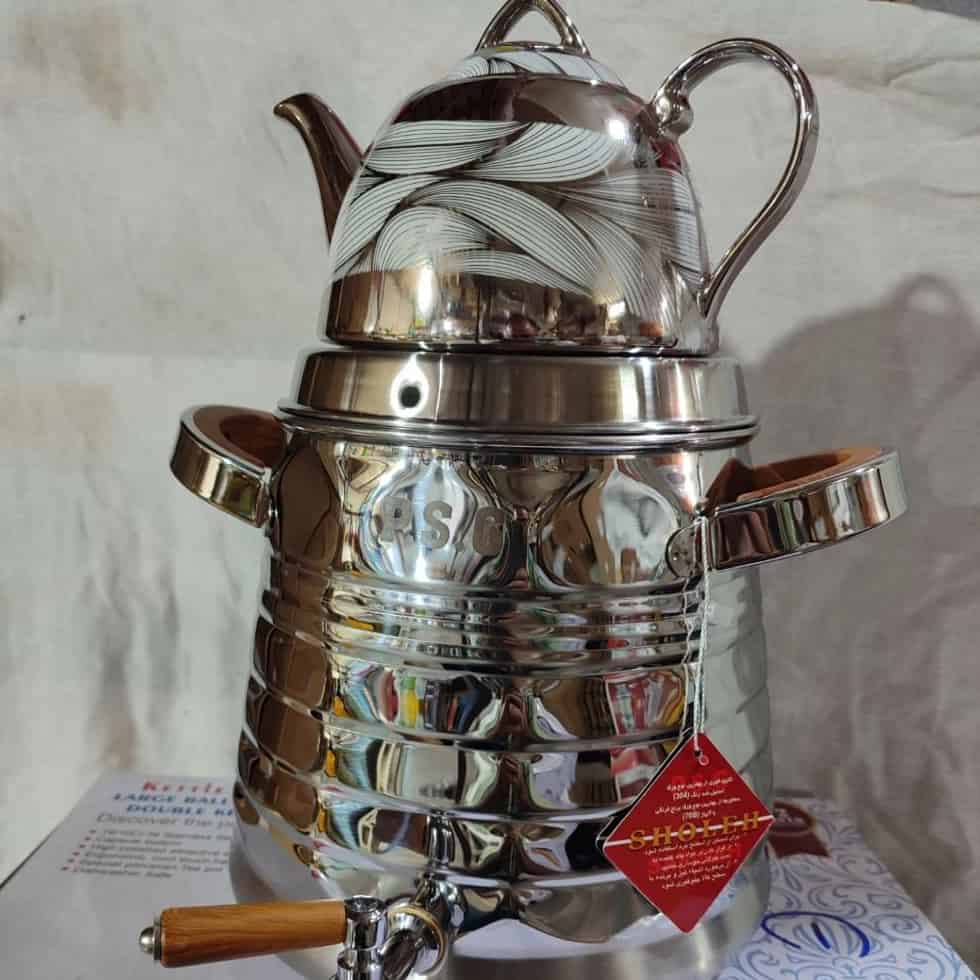 کتری قوری مدل یا قوت ۱۰ پر خطی